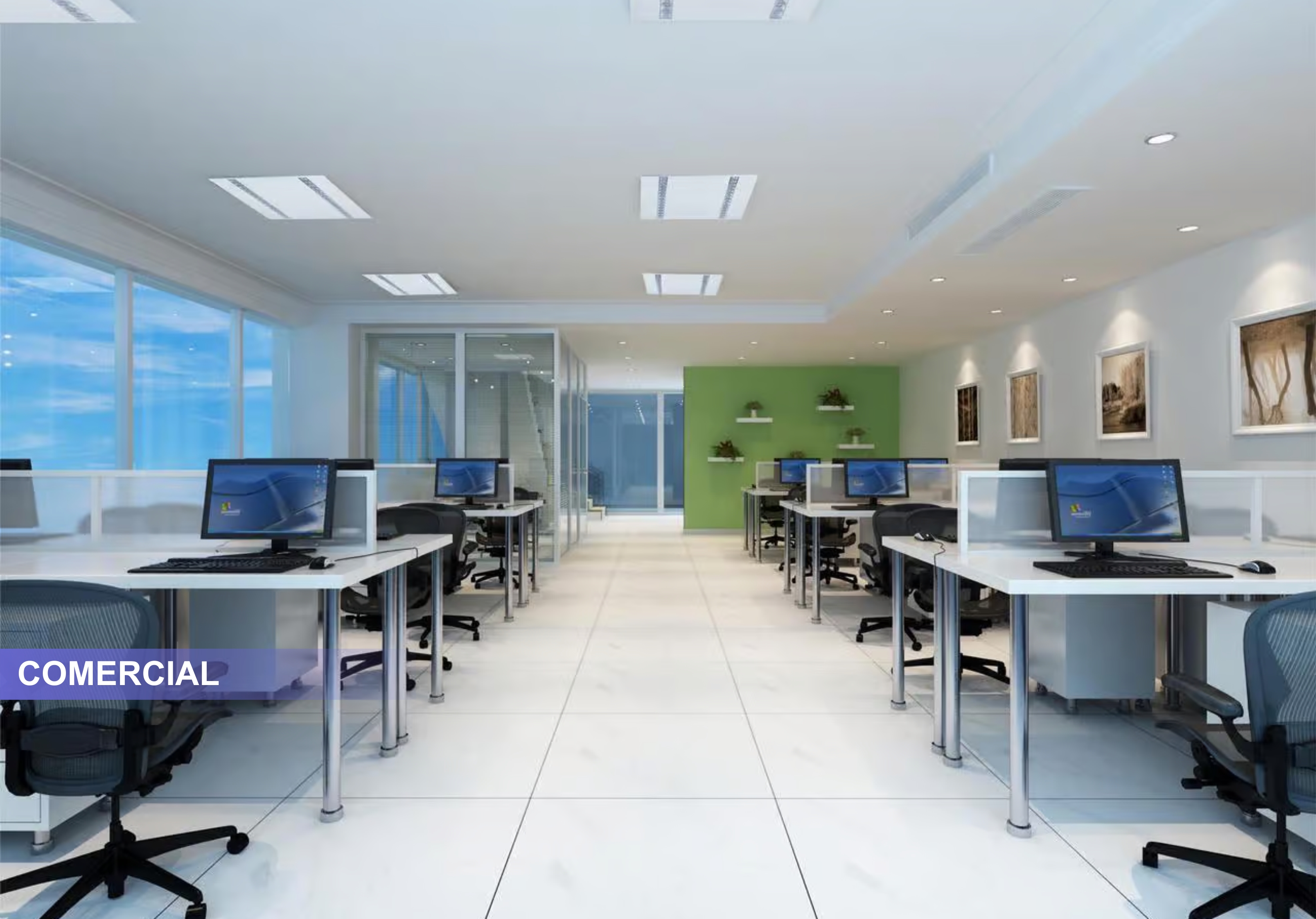 ECO-SHARP solar tracking unit installed in a yard